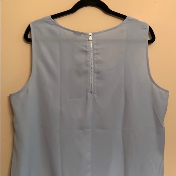 NWT Lane Bryant plus size 22 light blue dress tank - Picture 4 of 5